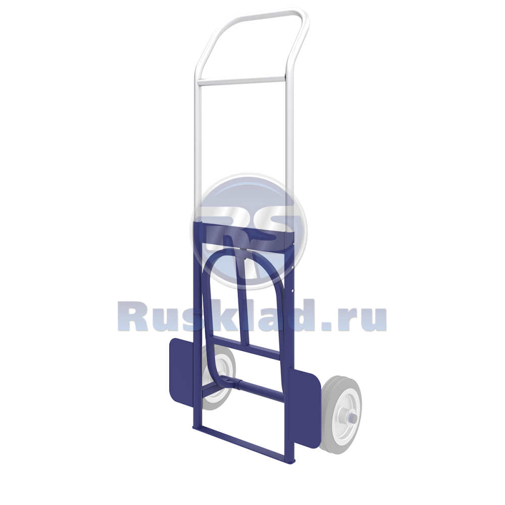 Тележка грузовая с дополнительной полкой и выдвижной ручкой КГ 100 П